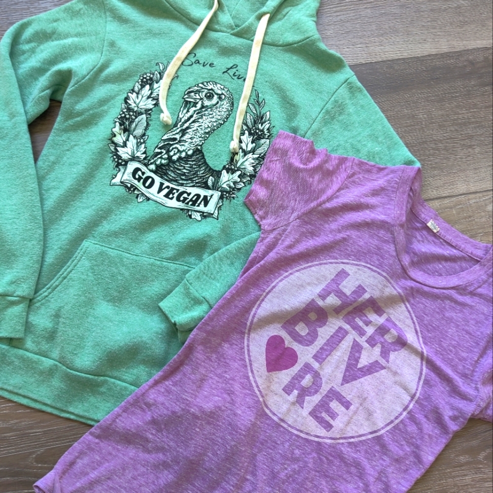 Herbivore Shirt Go Vegan Turkey Shirt